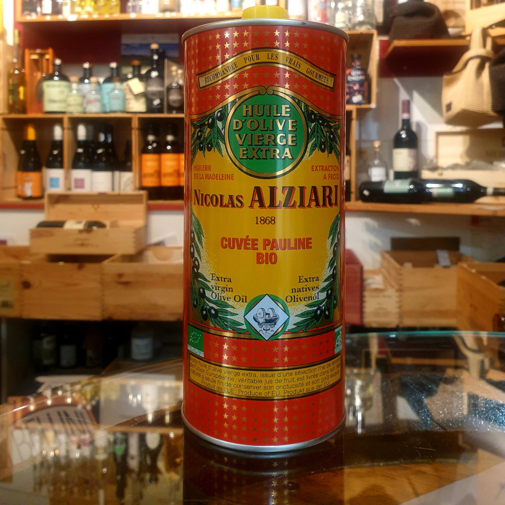 Natives Olivenöl Extra Vergine, Grand Cru Bio Organic Cuvée Pauline 1lt. Nicolas Alziari