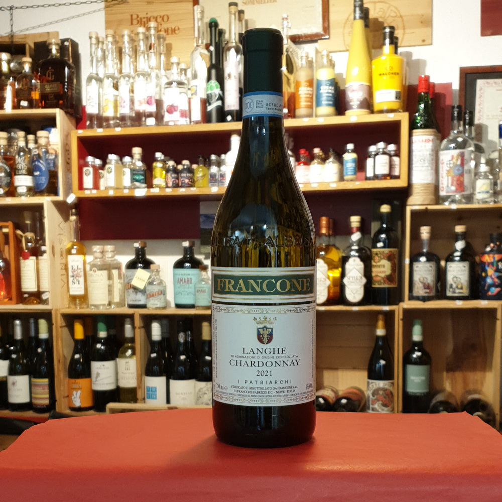 Wein Chardonnay Langhe doc 2024, I Patriarchi Franconevini Neive Piemont