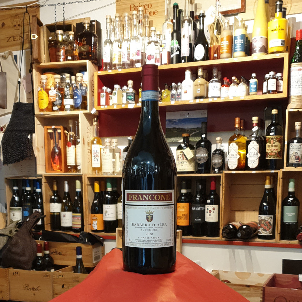 Wein Barbera d´Alba doc 2021 SUPERIORE - I Patriarchi Francone MAGNUM