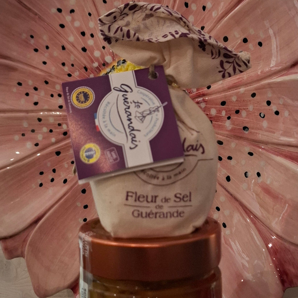 Salz: Fleur de Sel de Guérande 125 gr. - Product of France - Handgeschöpft