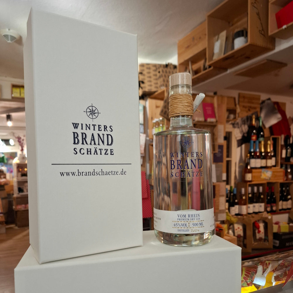 Premium London Dry Gin - WINDSTÄRKE 12 - 0.5 lt. 45% Vol. -Winters Brandschätze