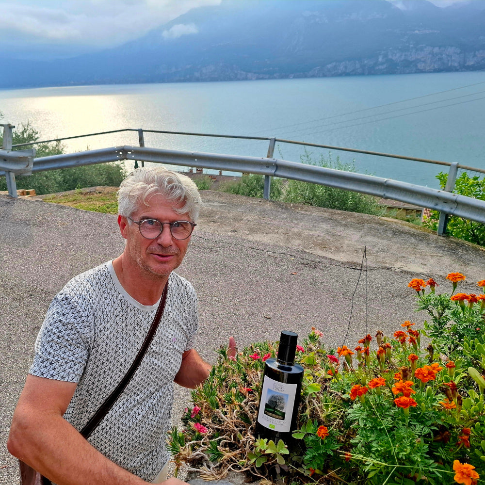 Natives Olivenöl Olio Extra Vergine di oliva BIOLOGICO - La Baresola - Brenzone am Gardasee VR - Italy