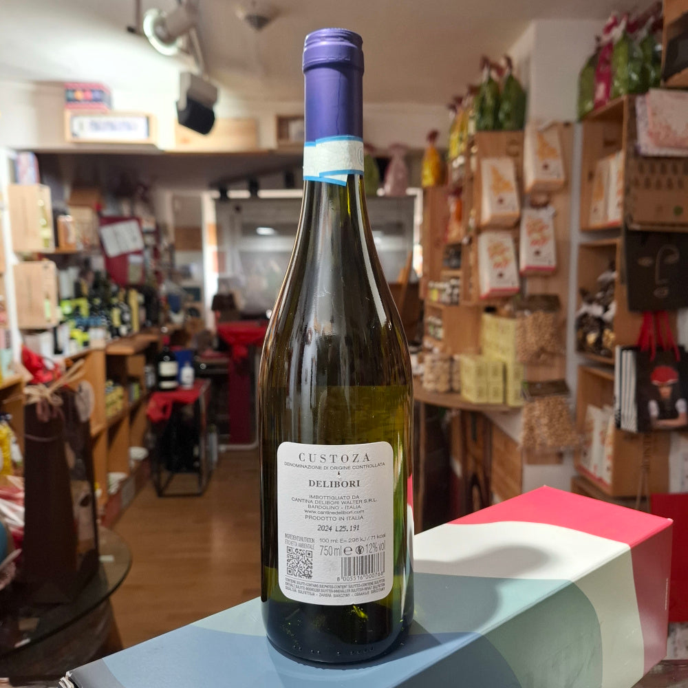 Wein - Weisswein - CUSTOZA DOC 2024 DELIBORI 0.75 lt. 12% - Gardasee Venetien