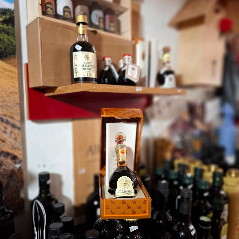Aceto Balsamico Tradizionale di MODENA D.O.P. - Acetaia del Casato Bertoni - 100ml. EXTRA VECCHIO " mehr als 25 Jahre gereift"
