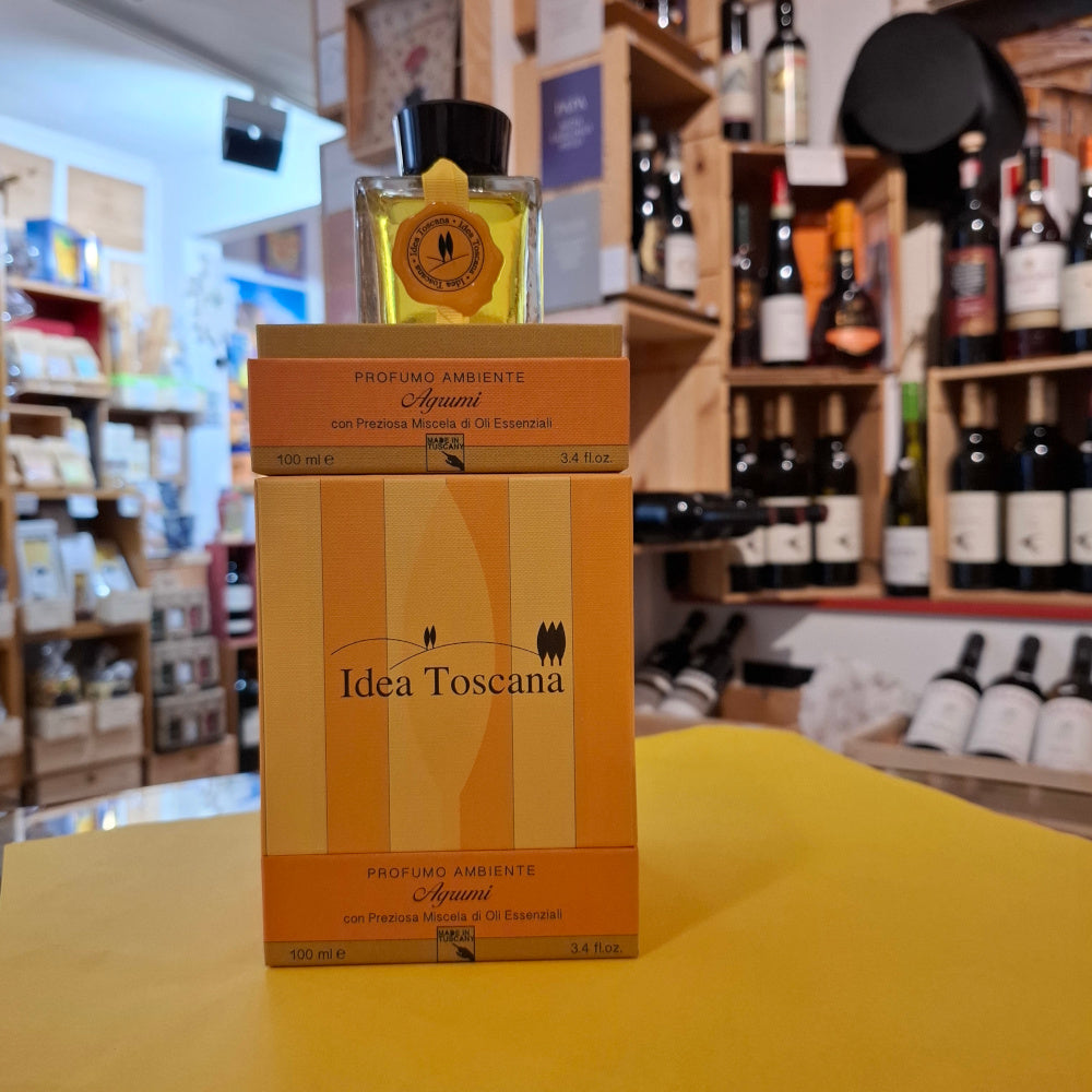 RAUMDUFT FÜR IHR ZUHAUSE 100ml ZITRUSFRUCHT - CITRUS FRUIT ROOM FRAGRANCE 100ml IDEA TOSCANA FIESOLE - TOSKANA