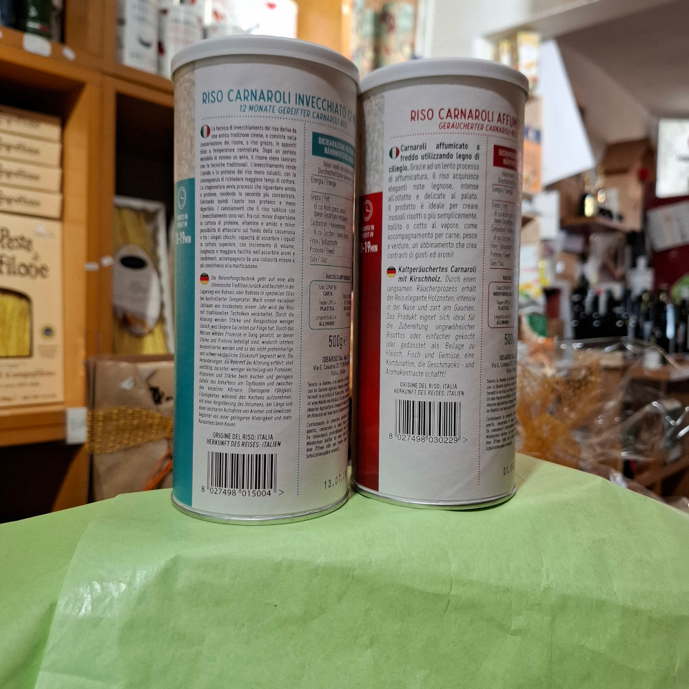 Risottoreis Carnaroli Invecchiato & Smooked Carnarolireis Idea Riso La Gemma Vercelli