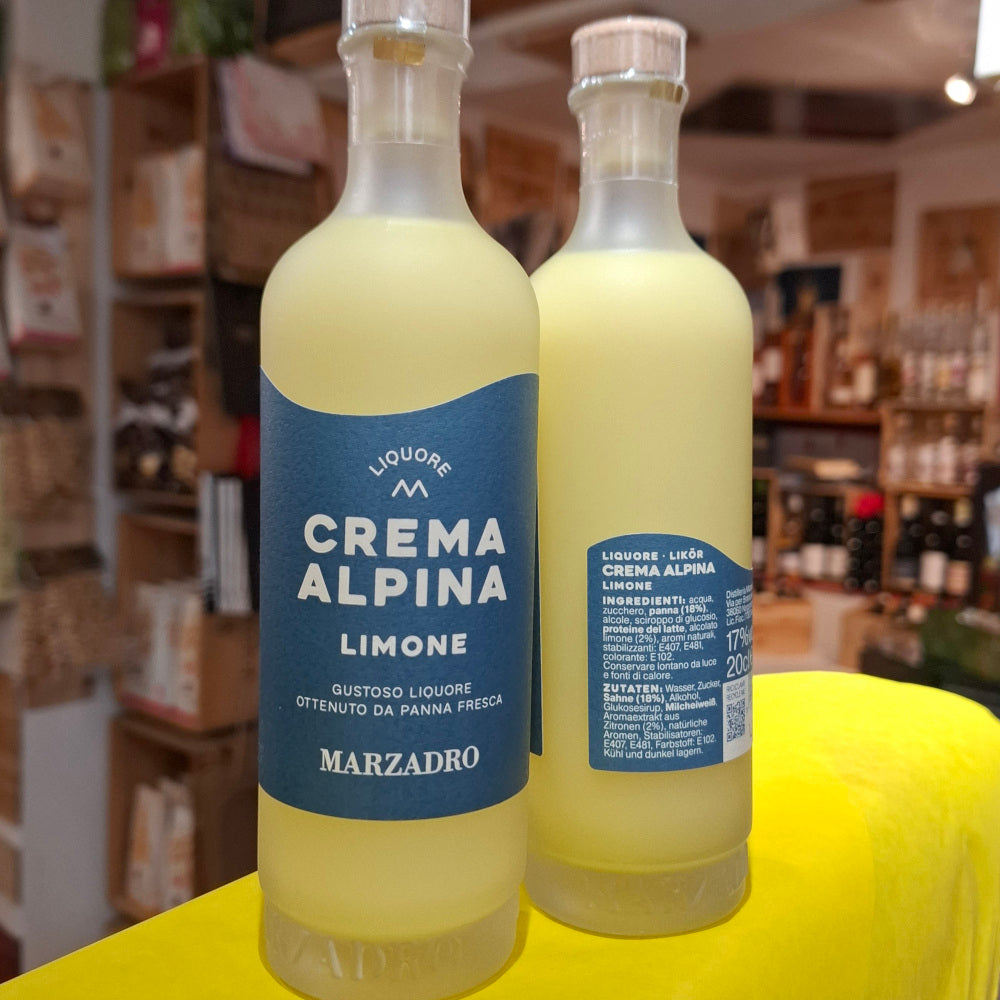 Crema Alpina Limone -0.20 l. Fl. 17% vol. - Marzadro Nogaredo TN