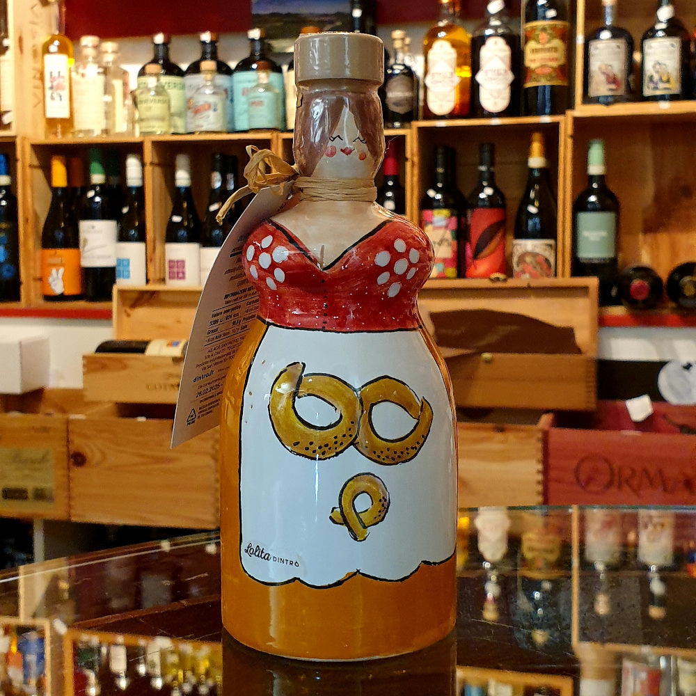 Natives Olivenöl Extra Vergine aus Apulien in handgearbeiteter Keramik- (SONDERPREIS WEGEN KURZE MHD 28.02.25 VON OLIVENÖL FÜR MODEL TARALLI,PIZZA & MARGERITA)