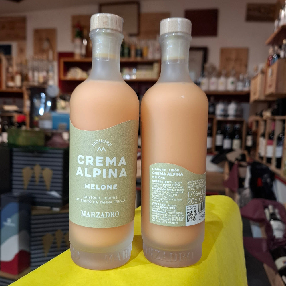 Crema Alpina Honig Melone Likör 17% vol. 0,70l - Marzadro