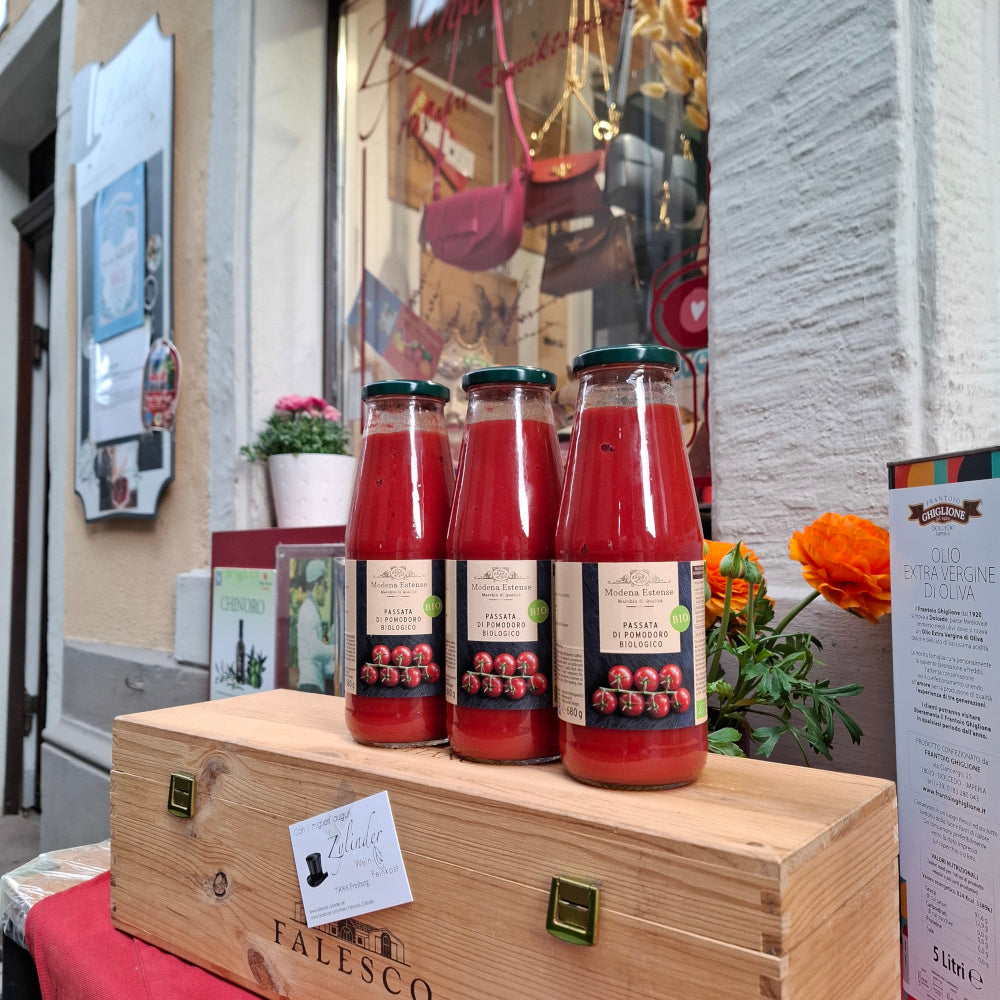 Sauce- BIO Passata di Pomodoro 3 x 680 gr. Modena Estense