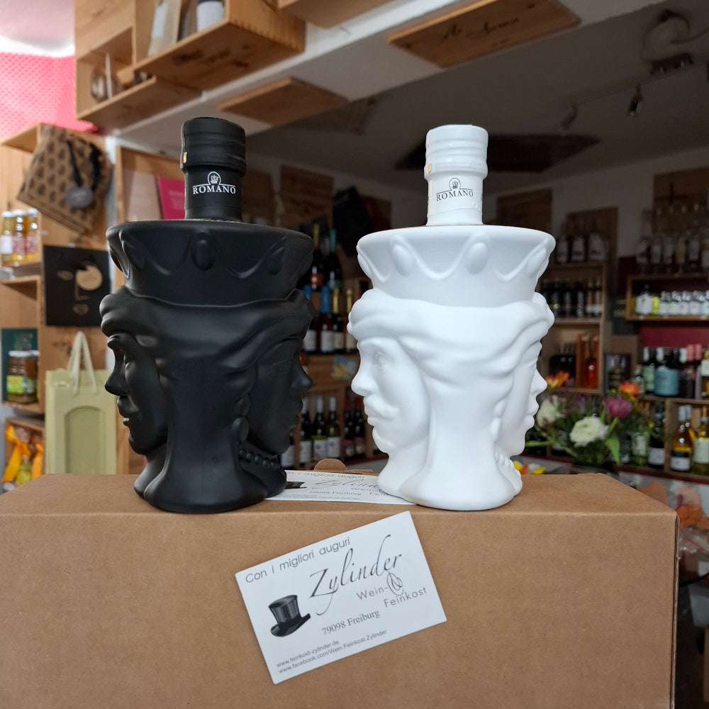 Natives Olivenöl Extra Vergine - Design "Testa di Moro" aus Bronte "Ätna" Sizilien - Frantoio Romano