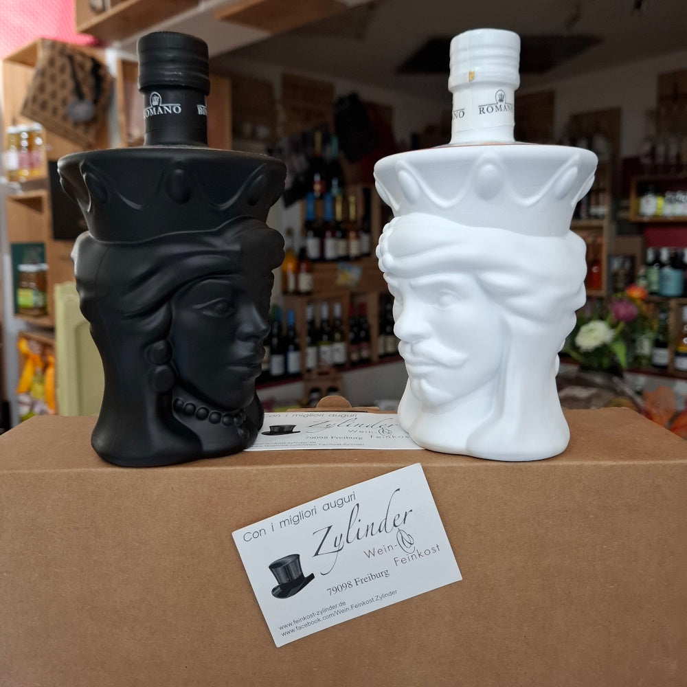 Natives Olivenöl Extra Vergine - Design "Testa di Moro" aus Bronte "Ätna" Sizilien - Frantoio Romano