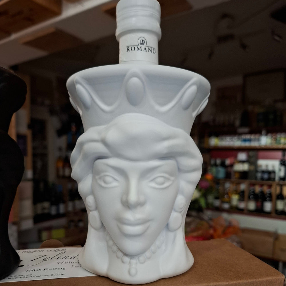 Natives Olivenöl Extra Vergine - Design "Testa di Moro" aus Bronte "Ätna" Sizilien - Frantoio Romano