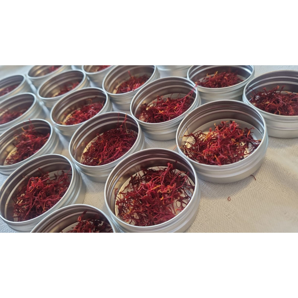 Risotto alla MILANESE: Reis Sorten Carnaroli und Gigante Vercelli "Slow Food Presidium" mit Echte Safranfäden aus L´Aquila ISO ZERTIFIZIERT