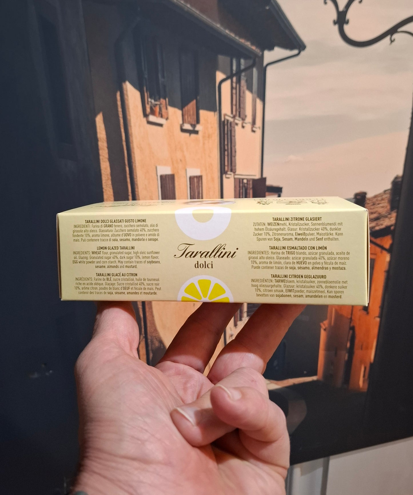 Tarallini dolci - Glassati al Limone - lemon glazed tarallini 150 gr.