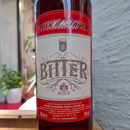 Aperitif - Bitter Likör 1 lt Fl. 25 % vol. aus Angera Destillerie am Lago Maggiore - Piemont Italy