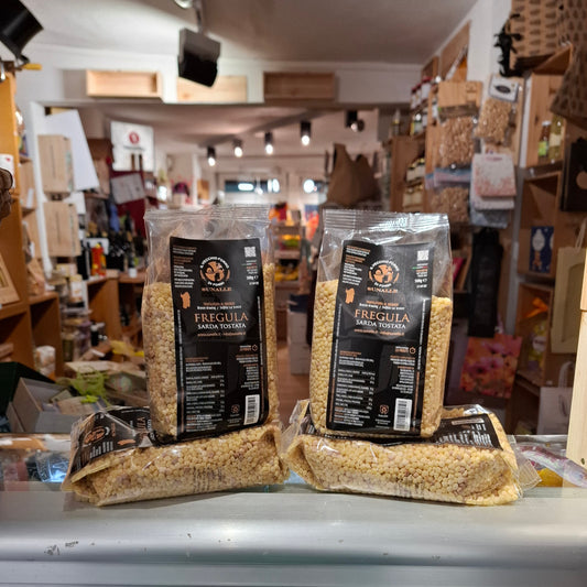 Pasta - Fregula Sarda Tostata - Sardische geröstete Fregola 4 x500 gr.  il Vecchio Forno di Fonni  Sardegna