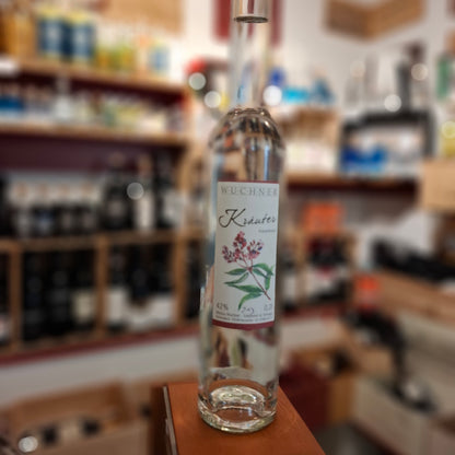 Spirituose - KREUTER - Kreuterbrand 0,2 l. - 42% Von WUCHNER - 2023 PREMIERT WIE WORLD´S BEST CRAFT DISTILLERIES