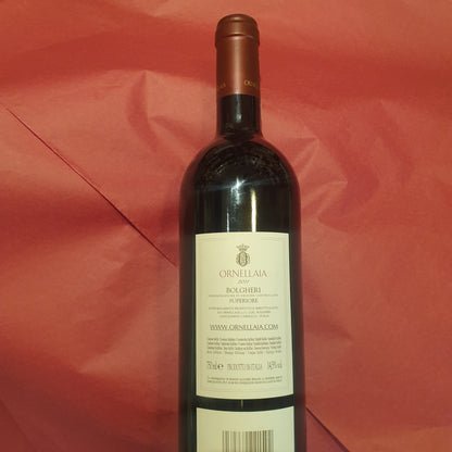 Wein - Rotwein SUPERTUSCAN BOLGHERI doc SUPERIORE - ORNELLAIA 2011 - Toskana