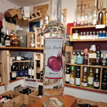 Spirituose - ROTE BETE 0,2 l. - 40% Von WUCHNER - 2023 PREMIERT WIE WORLD´S BEST CRAFT DISTILLERIES