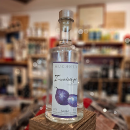 Spirituose - Zwetschge 0,5 l. - 42% - Zwetschgewasser - Von WUCHNER - 2023 PREMIERT WIE WORLD´S BEST CRAFT DISTILLERIES