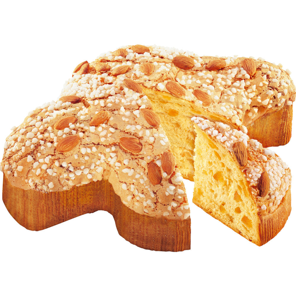 Colomba Pasquale con Albicocca candita - Ostertaube mit kandierter Aprikose