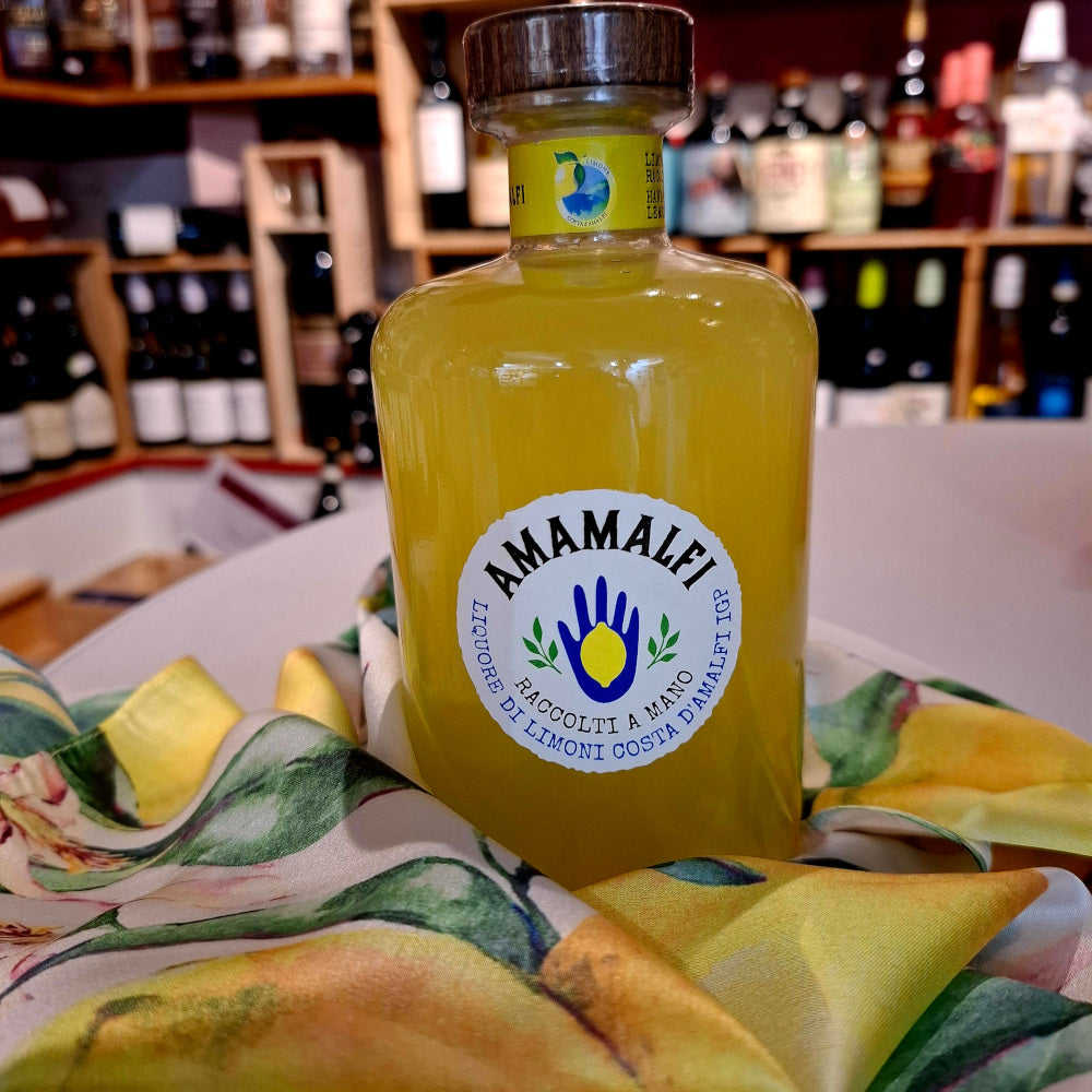 Amalfi hoch zwei: Limoncello & Foulard Limone