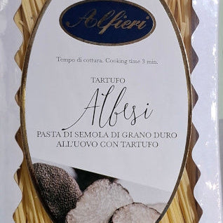 Pasta - Albesi al Tartufo ( Trüffel - Tuber AESTIVUM VITT.) Spezialität aus dem Piemont - Alfieri