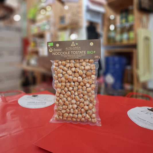 Die Königin der Haselnuss: Nocciola Piemontese IGP delle Langhe - Varietá Tonda Gentile Trilobata Geröstet & Gluten Free 250 gr.