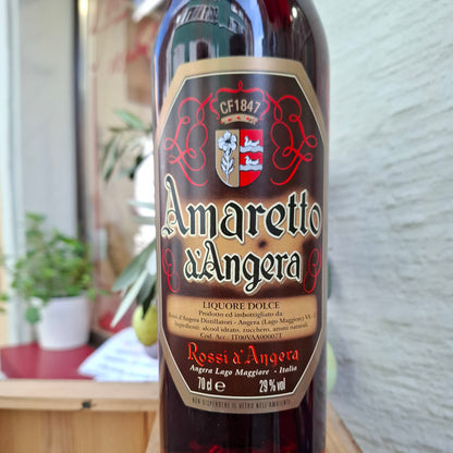 AMARETTO - Likör 0.7 Lt Fl. 29% Vol. aus Angera Destillerie am Lago Maggiore - Piemont Italy