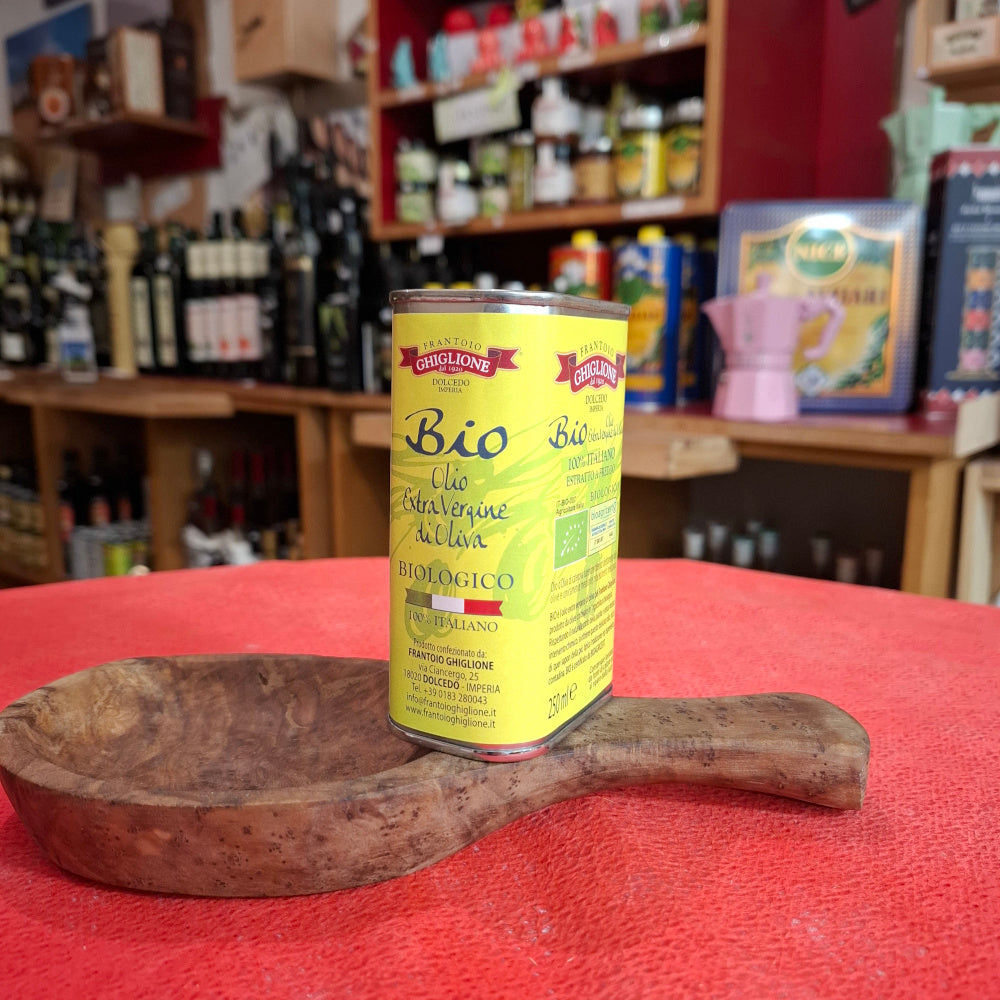 NEUE ERNTE 2025/26 -  BIO Natives Olivenöl Extra Vergine aus Ligurien - 250 ml. Oleificio Ghiglione Imperia Ligurien