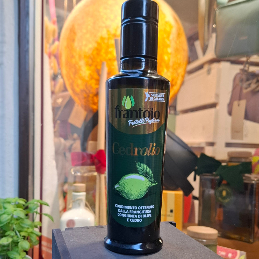 Olivenöl Condimento Cedrolio  aus Oliven & Frische Kalabreser Cedro Qualität liscio Diamante