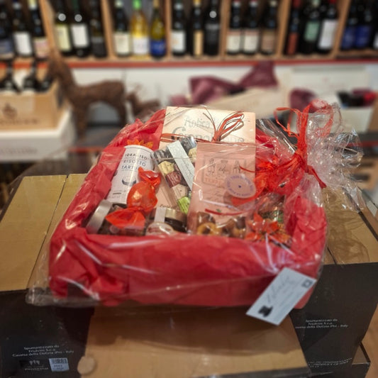 A - Präsentkorb - "Italienische Genussmomente"