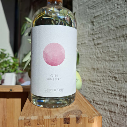Gin aus dem Schwarzwald - Mühlenbach Brennerei Buchholzenhof -HIMBEERE GIN  0.5 lt. 38%