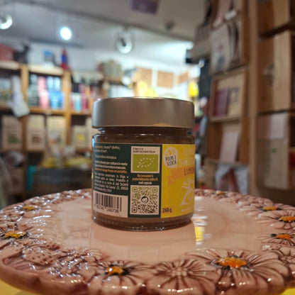 Brotaufstrich  aus Bio Zitrone Fruchtkompott aus Kalabrien - Vegan & Bio - Le Terre di Zoé