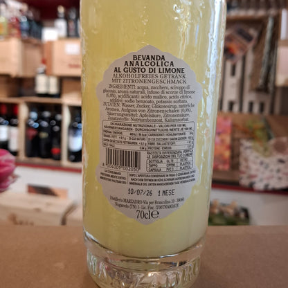 Alkoholfrei LIMONE/ZITRONE "LIMONCELLOERSATZ" - 70 cl. "Getränk" ALTOLAGO Marzadro