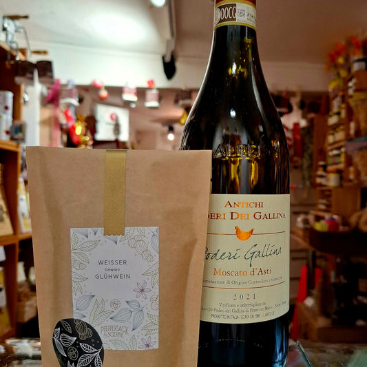 Weisser Glühwein selbst gemacht: Weisswein & Glühweinwein-Gewürzmischung