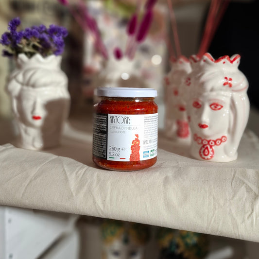 Sauce - NDUJA PASTE Crema di´NDUJA - in Cicala (CZ) Kalabrien produziert