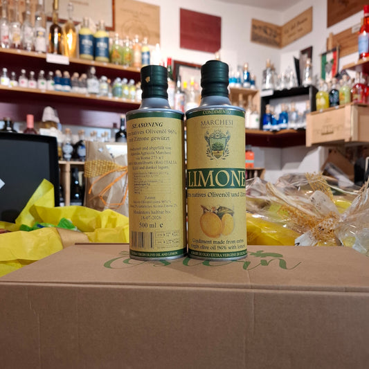 Olivenöl Extra Vergine gewürzt mit  Limone "Zitrone"