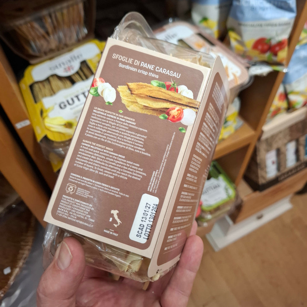 Sardisches Brot: Sfoglie di Pane CARASAU  - Il Vecchio Forno di Fonni Sardegna