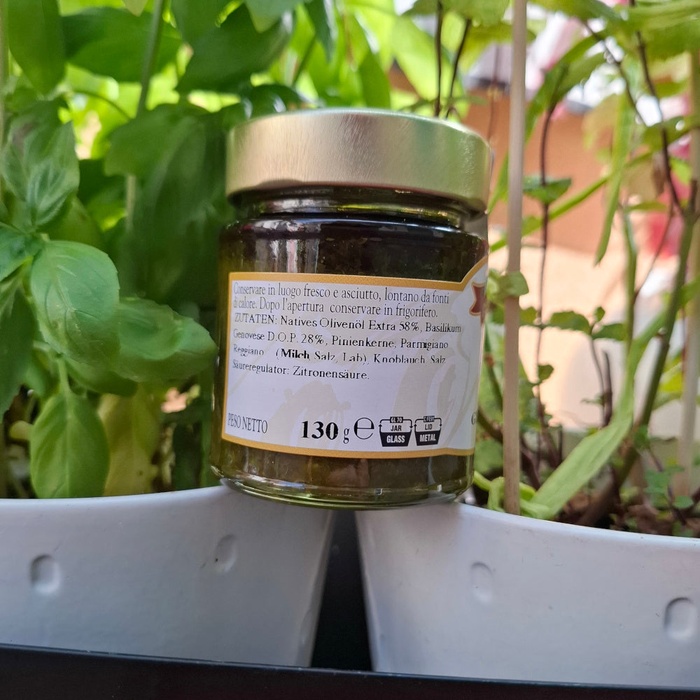Pesto alla Genovese 130 gr.  - aus Ligurien Frantoio Ghiglione Imperia