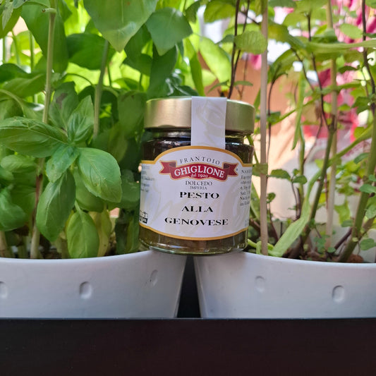 Pesto alla Genovese 130 gr.  - aus Ligurien Frantoio Ghiglione Imperia