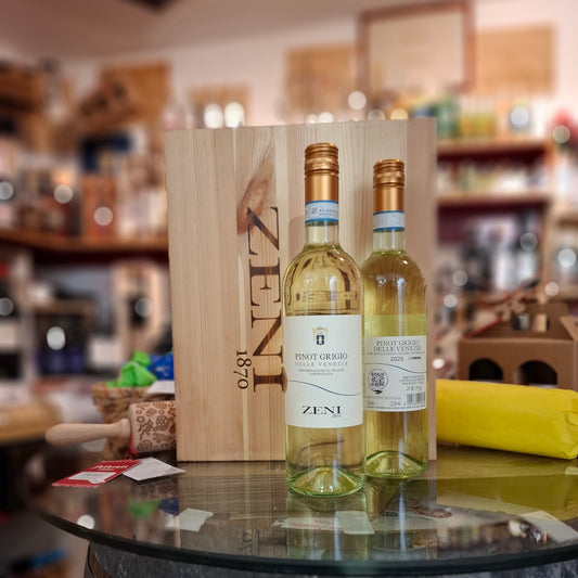 Weisswein - 6er Fl. 0.75 lt.  Paket - PINOT GRIGIO DOC 2023 ZENI - Gardasee Venetien