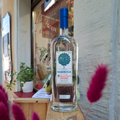 Likör Sambuca-0.7 Lt Fl. 40% Vol. aus Angera Destillerie am Lago Maggiore - Piemont Italy