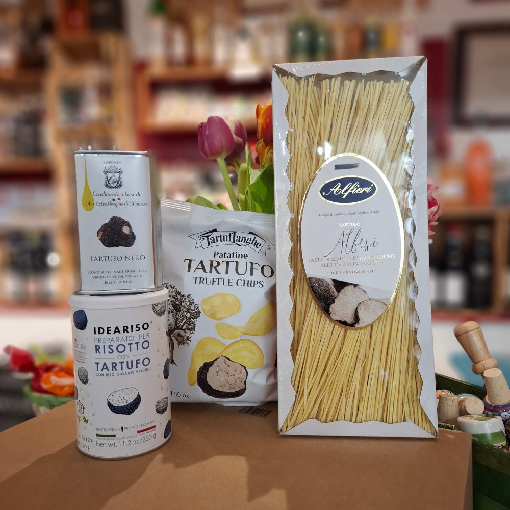 Trüffel-Schlemmereien - Pasta, Chip´s Risotto & Olivenöl