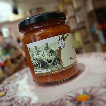 Fisch - Schwertfischsauce ( für Pasta ) , Adelfio, Marzamemi, Sizilien