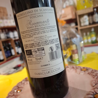 Wein - BIO Morellino di Scansano 2023 doc "Val delle Rose", Maremma Toskana, Cecchi Weingut