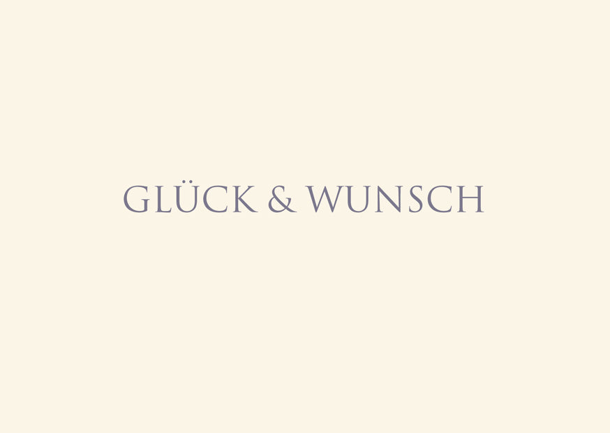 Karte "Glück & Wunsch"