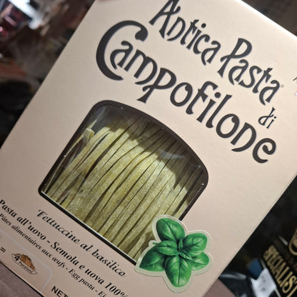 Pasta , Fettuccine al Basilico "Basilikum", Antica pasta di Campofilone - Marken