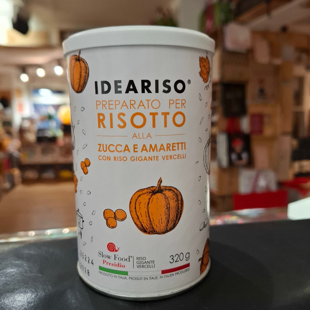 Risottomischung Zucca & Amaretti & Gigante Vercelli Reissorte (Presidium Slow Food Auszeichnung)
